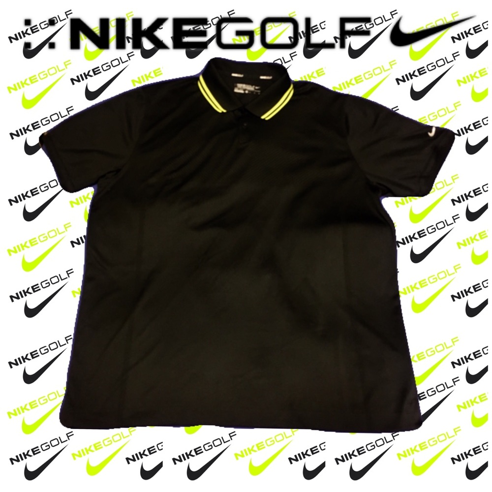 NIKE GOLF Tour Performance Men’s XL Black Polo